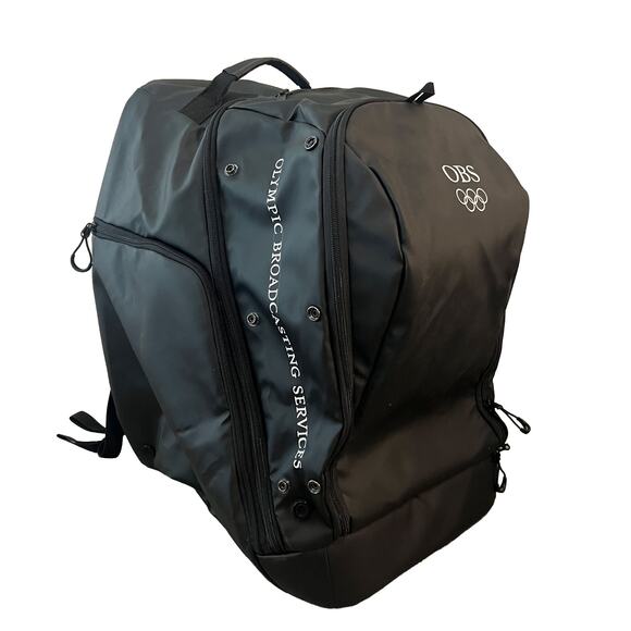 Helly Hansen Other - Authentic PyeongChang 2018 Winter Olympics OBS Crew Black Backpack ~40L Large